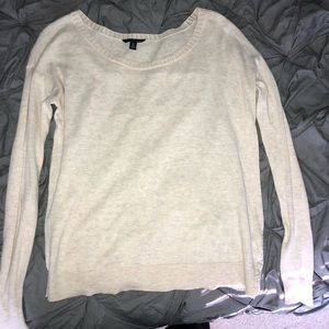 Cream lace top From American Eagle